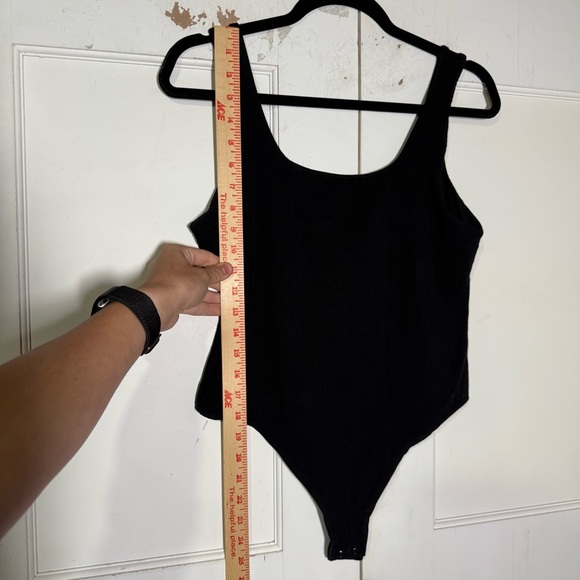 American Eagle Black Bodysuit Super Soft Size Large Stretch - Picture 5 of 8